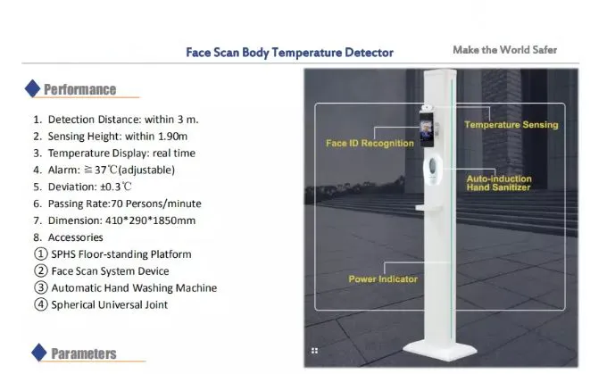 Temp. measuring device 3
