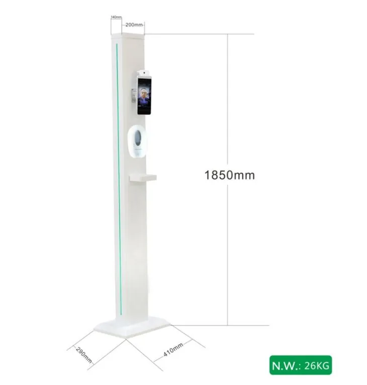 Body Temperature Scanner Series Face ID Scan AXSE-20102